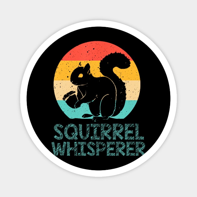 Funny Squirrel Whisperer Kids Squirrel Lover Magnet by vulanstore